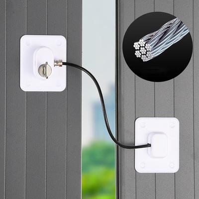 Window Snap Lock Casement Window Limiter Child Safety Lock No Punch Sliding Door Window Door Lock Anti-theft Locks