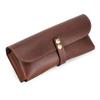Genuine Leather Eye Glasses Pouch Portable Sunglasses Holder Fashion Glasses Case  for Men Women