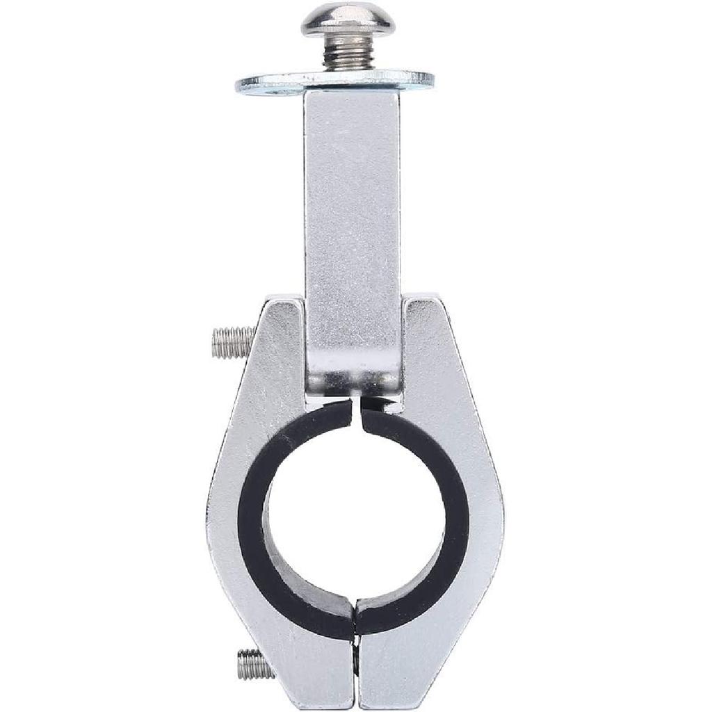 KIMISS Handlebar Clamps, 28mm 1-1/8 Inch Motorcycle Hand Guard Handguards Fat Clamp Mounting Kit Motorbike Component