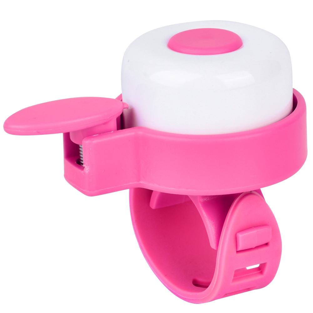 Children Kids Cycling Handlebar Loud Sound Ring Bell & Tassels for Bike Bicycle Pink   Pink