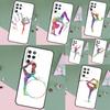 Gymnastics Watercolor Printing For OPPO A74 A54 A94 A17 A57 A15 A16 A76 A96 A18 A38 A58 A78 A98 A40 A60 A80 A5 A6 Pro Case