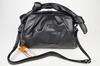 Tasche mit Ledergriff Batty 1071 Schwarz