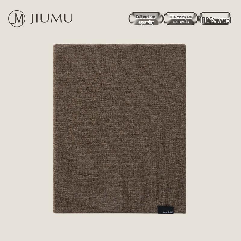 JIUMU Men's Pure Wool Neck Warmer