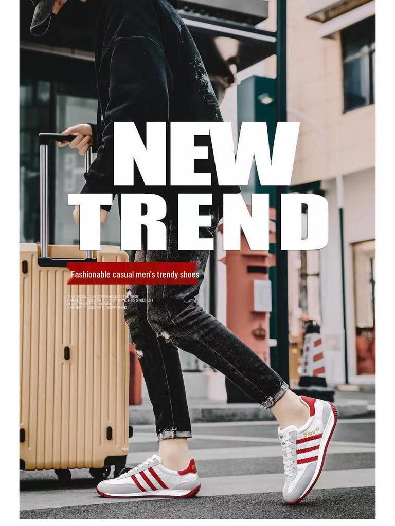 Herren Leichte Atmungsaktive Low-Top Forrest Gump Sneaker - Vielseitige Lässige Outdoor-Modeschuhe