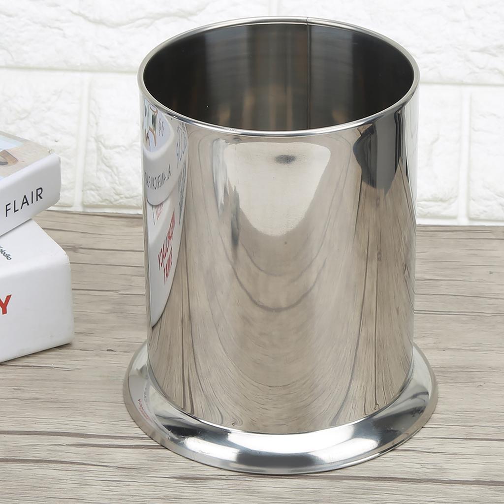 Stainless Steel Cutlery Storage Holder for Tableware Chopsticks Straw Spoon ForkLarge