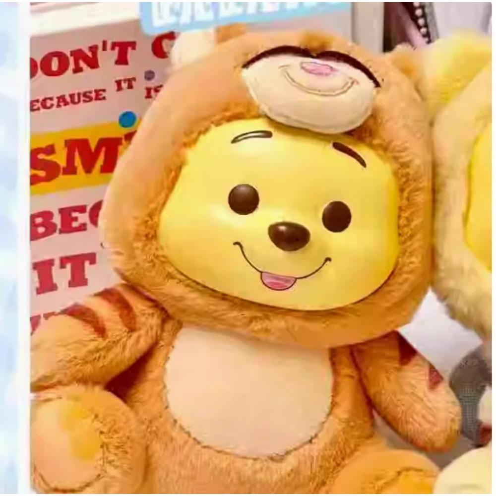 Nová originální Miniso Winnie The Pooh Naughty Party Slepá krabička Akční figurka Přívěsek Panenka Dekor Klíčenka Narozeninový dárek pro dívku Dětská hračka