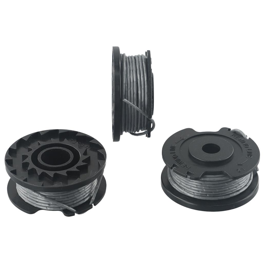 3pc Replacement Nylon Line Spool For For Bosch EasyGrassCut 18 23 26 18-230 18-260 18-26 Cordless Grass Trimmer F016800569