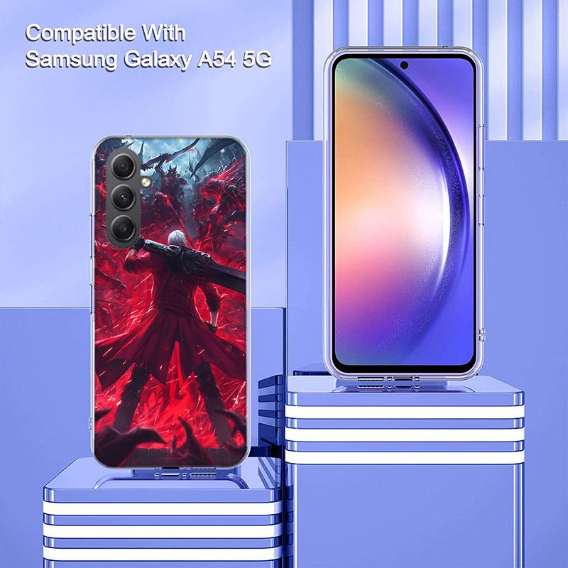 D-Devil May Cry DMC Phone Case for Samsung A17 A37 A57 A07 A16 A26 A36 A56 A06 A02S A12 A22 A32 A52S A04S A14 A24 A34 A54 A03 A1