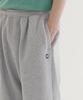 COVERNAT Wide C Logo Sweat Jogger Pants Melange Gray