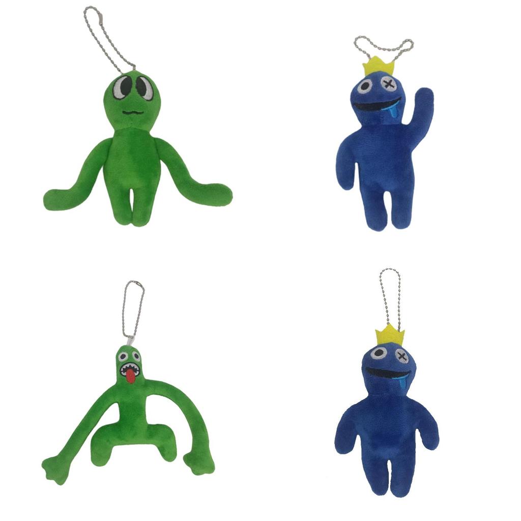Portachiavi Peluche Rainbow Friends Per Bambini Giocattolo Morbido Carino Ciondolo Regalo Per Natale E Compleanno