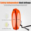 Waterproof Drifting Rafting Bag Portable Floating Pouch Lightweight Inflatable with Handle Easy Installation for Outdoor Camping