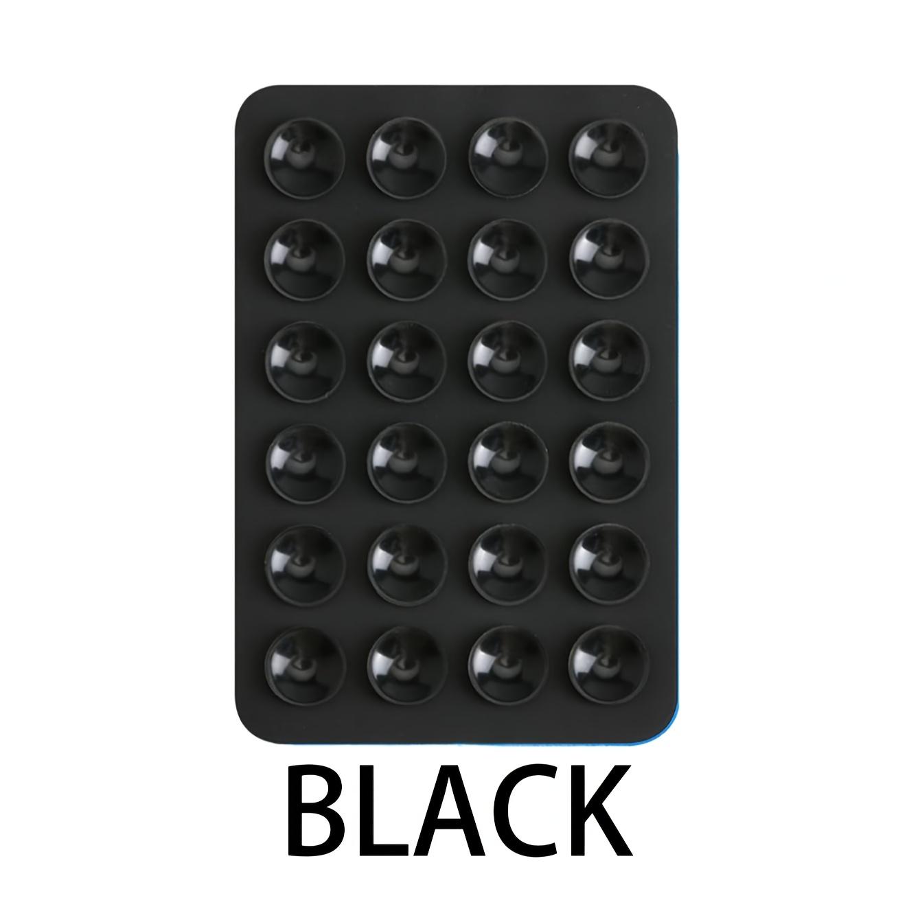 

Travel Accessories, 1 Silicone Phone Suction Cup with 24 Adhesive Pads, Easy to Remove and Clean, Enhanced Grip