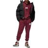 Air Jordan Essential Washed Fleece Hoodie 'Burgundy' Men's DR3087-680