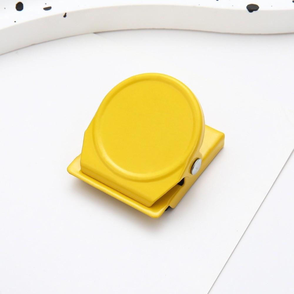 2 In 1 Fridge Magnet Round Metal Organizer Clip New Round Magnetic Clip Office