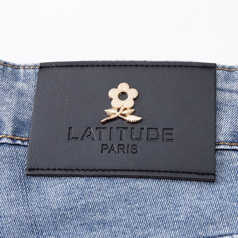 MONTAGUT Men's Tencel Blend Straight-Leg Denim Jeans