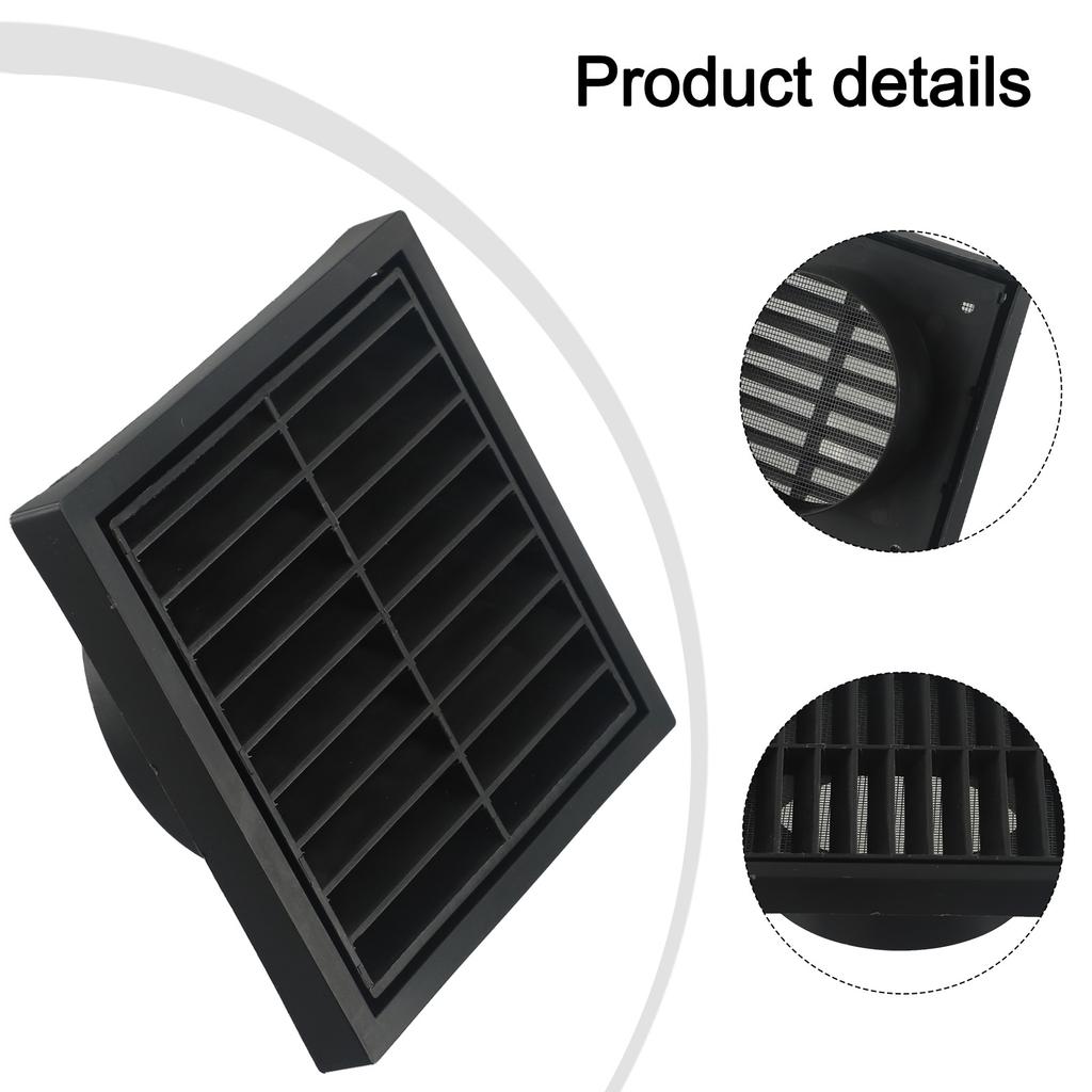 Fan Fixed Grille Air Outlet Cover Indoor Use Outdoor Use Versatile Application Wall Or Ceiling Installation For Clothes Dryers