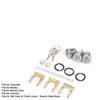 14PCS Iron Door Lock Cylinder Rebuild Kit for Malibu/Monte Carlo/Camaro Car Door Fix