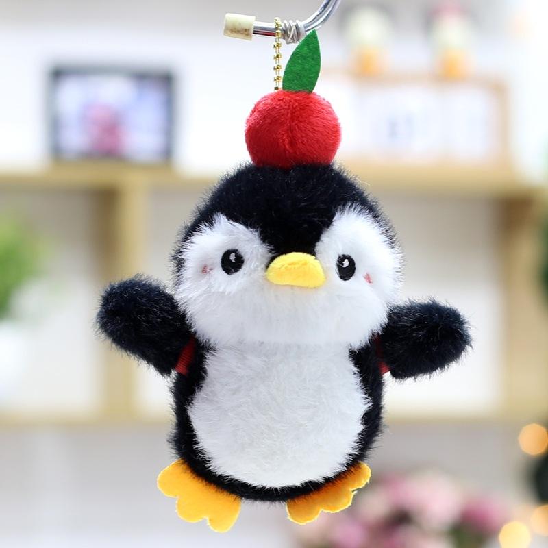

Милый маленький пингвин кулон плюшевая игрушка кукла мультфильм сумка подвесной брелок тряпичная кукла кукла 13cm