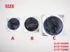 Universal 45x Small Medium Large Rubber Radial Tire Repair Patch Round Tubeless