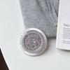 Creative Magnetic Desktop Drama Mobile Phone Airbag Holder Rhinestone Bear Mirror Advanced Sense Ring Female