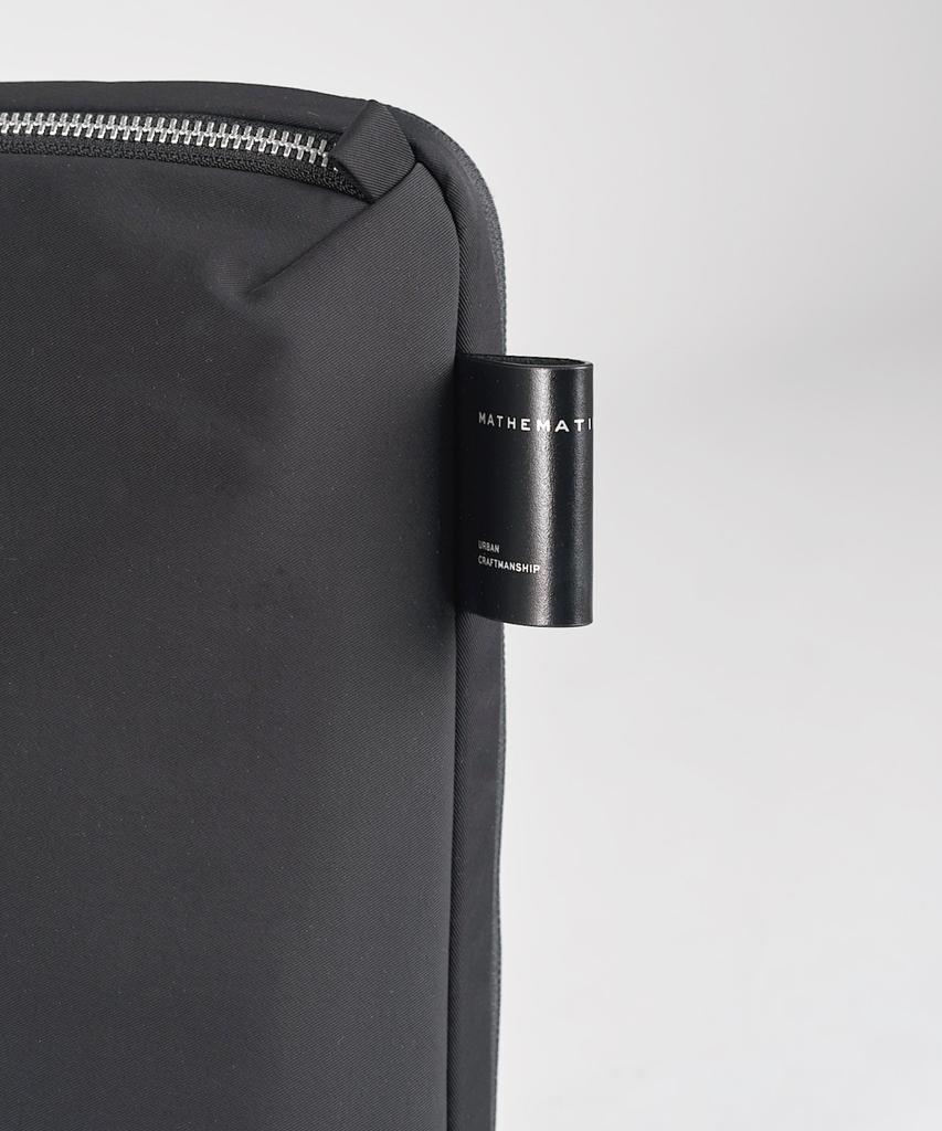 Mathematik Dedekind S016 Laptop Pouch 15-Inch 16-Inch Nylon Crossbody Shoulder Bag Black