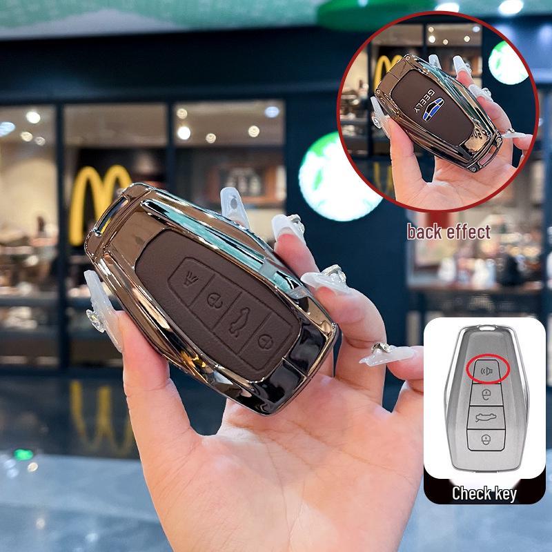 Key Cover for Geely Models: Emgrand, Xingrui, Binyue, Xingyue L, Vision, Icon, Binrui, Coolray, Boyue, Borui