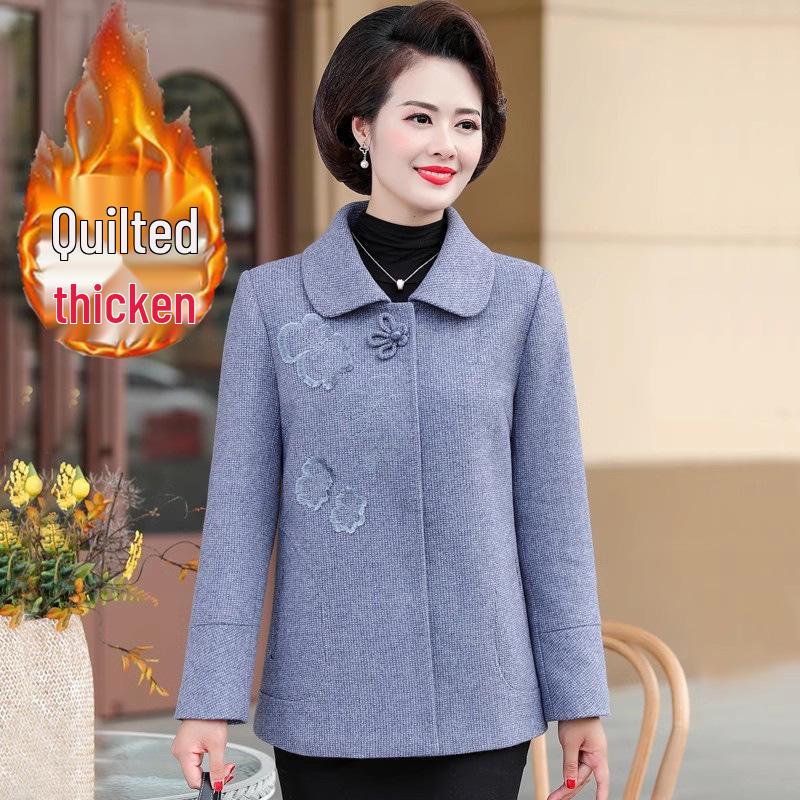 Spring & Autumn Outerwear for Middle-aged Women: Refined 2025 Style for 60-Year-Old Ladies.