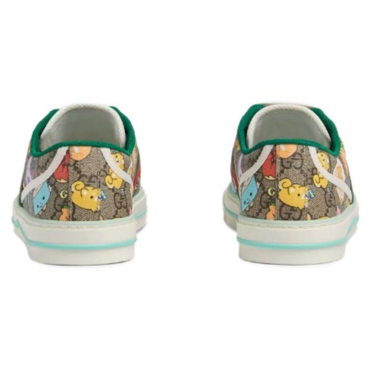 Pikarar x GUCCI Tennis 1977 Scarpe da Skateboard alla Moda Donna Ebano 737503 FABOQ 8941