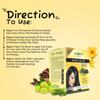 Sunny Coloration Cheveux Henné Noir Base Naturelle Coloration Cheveux aux Herbes 20g X Lot de 12 Pour Cheveux Plus Foncés et Brillants