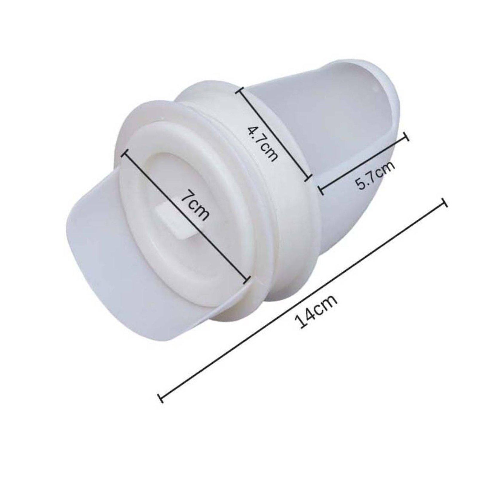 Chicken Feed Dispenser rainproof bucket Feeder Automatic Fowl Feeder Ports Weight-Operated Chicken Feeder for Outdoor, Backyard