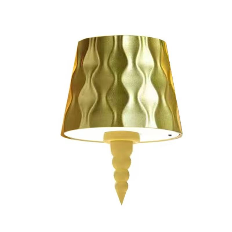 Wireless Bottle Led Table Lamp Touch Control of 3 Colors Stepless Dimming Night Lamp Suitable Bar Deco Rechargeable Desk Lights