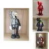 Unofficial Kaws Companion Flayed Open Dissected Bff 8" Pvc Toy Doll Ornament
