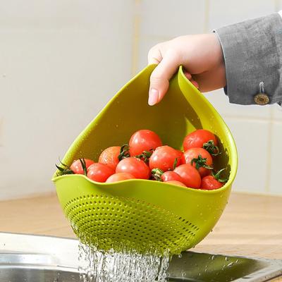 Abtropfschale Reiswaschfilter Haushaltsküchenzubehör Siebkorb Obst