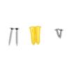 6pcs Adjustable Furniture Anchors Stainless Steel Furniture Wall Anchor  Dorm
