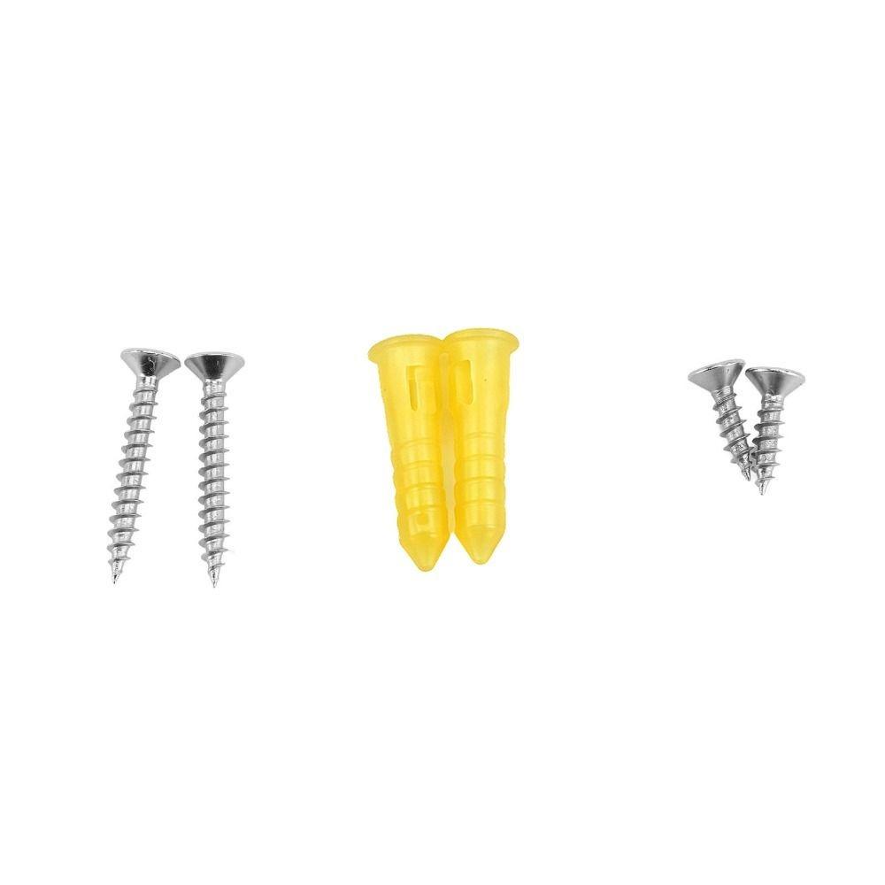 6pcs Adjustable Furniture Anchors Stainless Steel Furniture Wall Anchor  Dorm