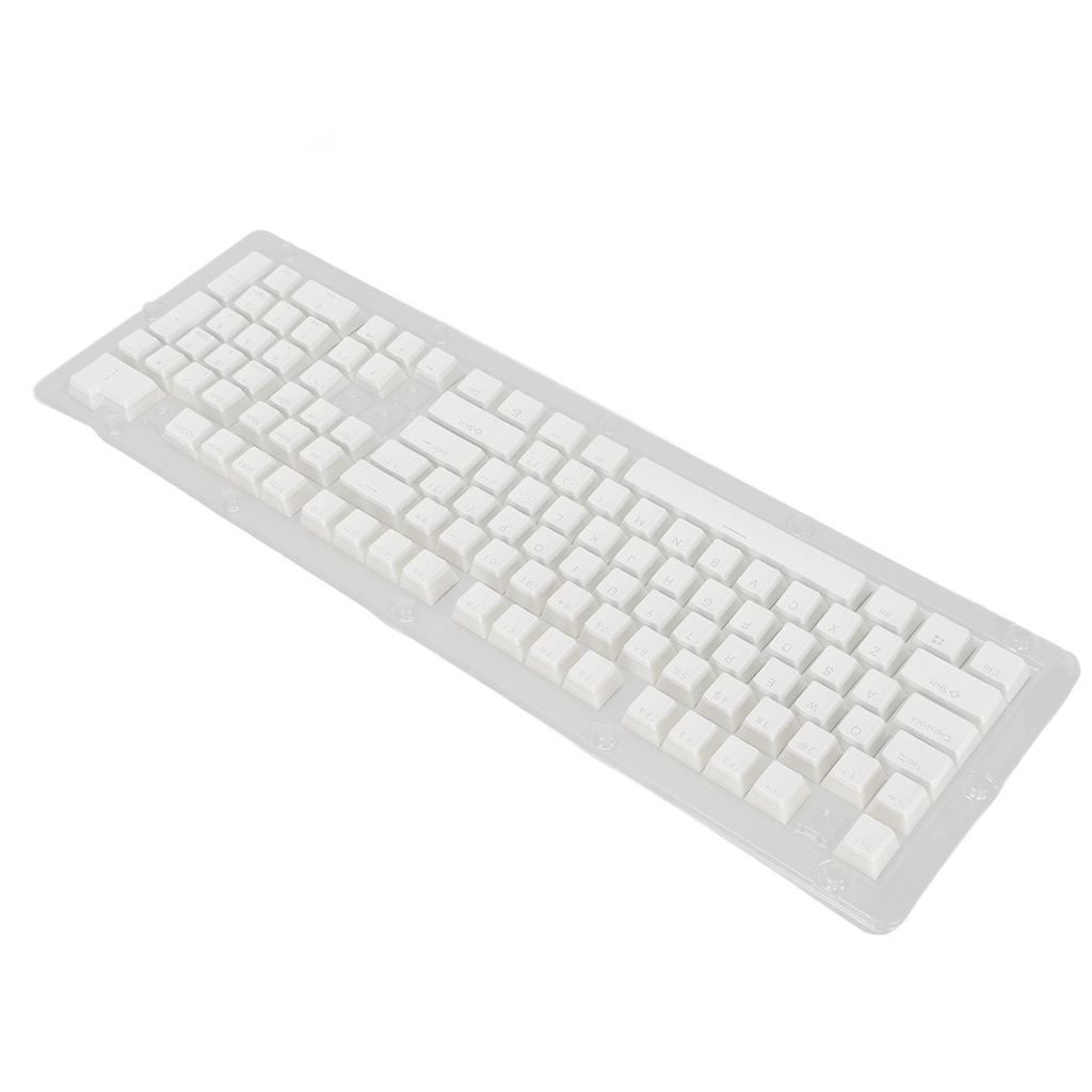 PBT Keycaps High Low Layout Double Layer 2 Color 108 Keys Mechanical Keyboards for 61 87 104 108 Key Keyboard