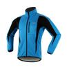 ARSUXEO Veste de cyclisme d'hiver coupe-vent doublée polaire 3 couches pour homme Vêtement d'extérieur chaud pour le sport en extérieur