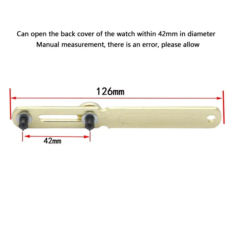 Verstellbarer Uhrengehäuseöffner, Uhrenwerkzeuge, Druckschließer, Reparatur entfernen, Uhrmacherwerkzeug