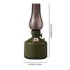 Vintage Oil Lamp Humidifier Retro Classic Night Light for Bedroom Home