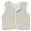 Warm Baby Vest 74 Sleeveless Sheepskin Coat Cream