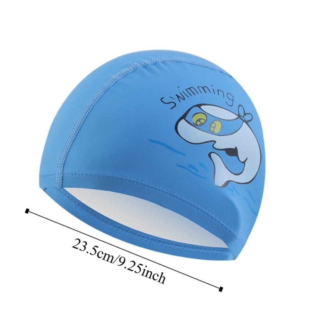 Hair Protection Children's Swimming Cap Waterproof Boys Swimming Caps  Boys and Girls