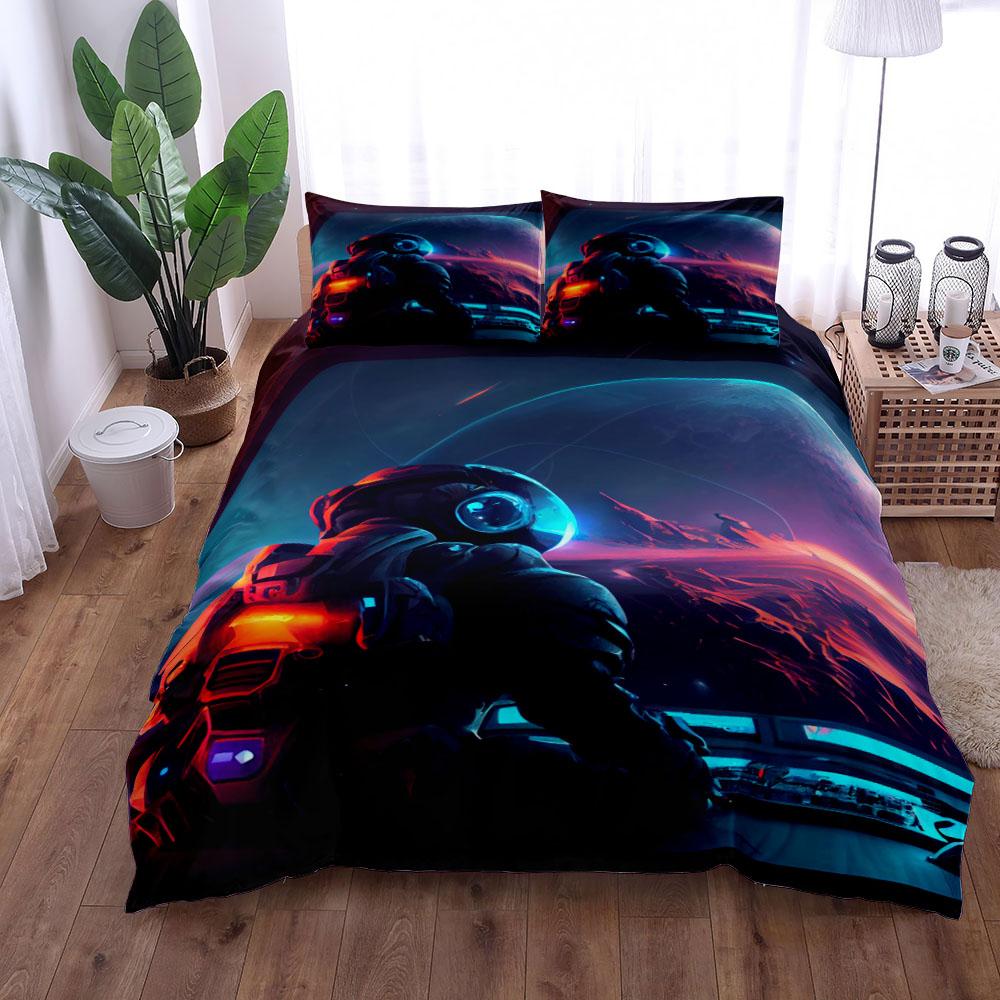 Immersive Game Duvet Cover Set EU Single Double King US Twin Full Queen Size Bed Linen Set