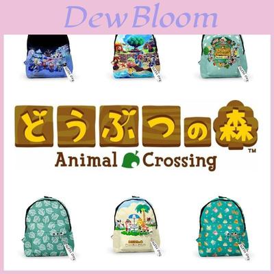 Animal Crossing School Backpack Oxford Fabric, Water-resistant, 20l Capacity