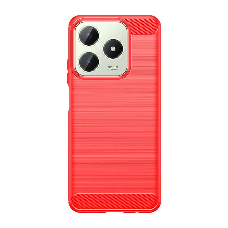 For Cover Realme Note 60X Case OPPO Realme Note 60X Capa Carbon Fiber Shockproof Bumper Back Soft TPU For Fundas Realme Note 60X