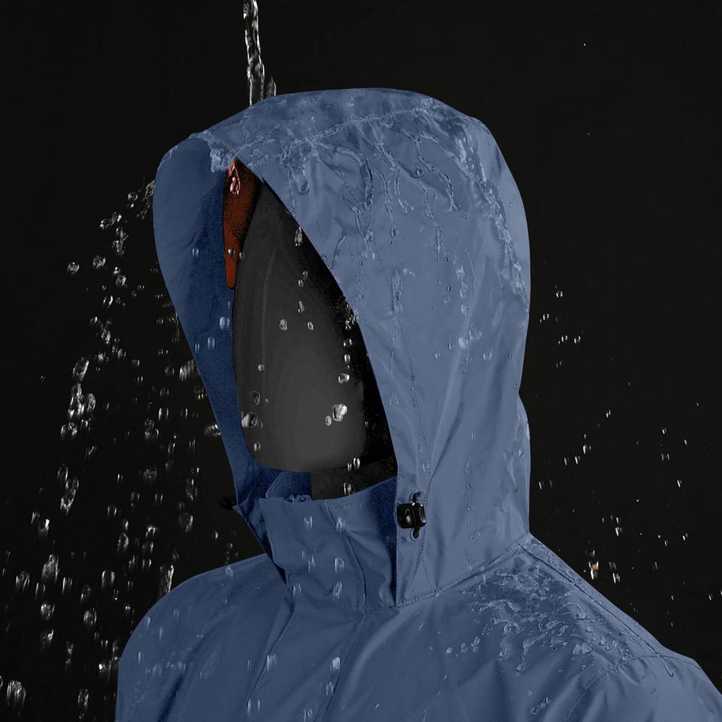 Jacket Men Raincoat Windbreaker Running Waterproof Windproof Coat Travel Hiking Cycling