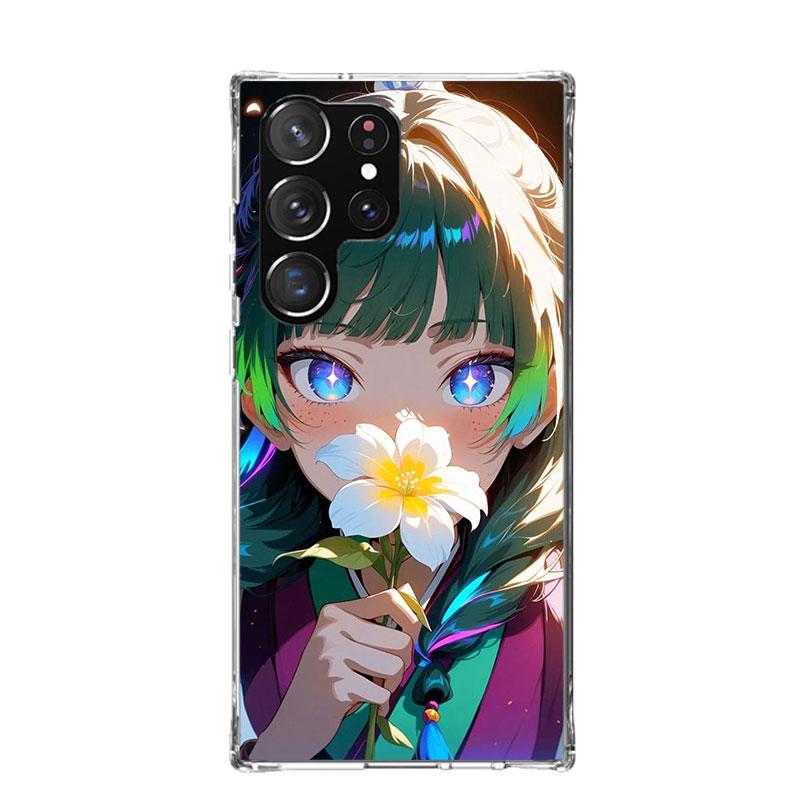 A-Lékárník D-Deníky Anime Pouzdro na Telefon Pro Samsung Galaxy S26 S25 Edge S24 S23 FE S22 Ultra S21 Plus S20 + Fundas Kryt Coque G