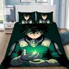 Boy Anime 3D Print Duvet Cover Bedding Comforter Cover,2 Piece Set Quilt Cover For Boys Girls Matching Pillowcase With Zipper
