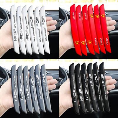 Car Collision Prevention Strips for Door Edges, Bump Guards, Rearview Mirror Stickers, and Decor Items.