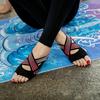 Yoga Socks Women Five Toes Finger Pilates Shoes Fitness Cross Straps Indoor Slip Resistant Yoga Socks