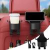 1/2pcs Car Seat Cup Holder Car Seat Back Multi-functional Hook Rear Creative Water Cup Holder Car Decoration Accessories